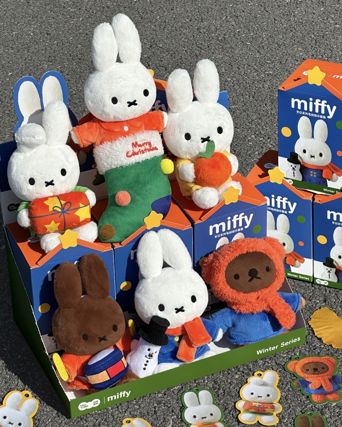 <正版授權>MIFFY 米菲兔 冬日聖誕系列 盲盒 毛絨 吊飾 掛件