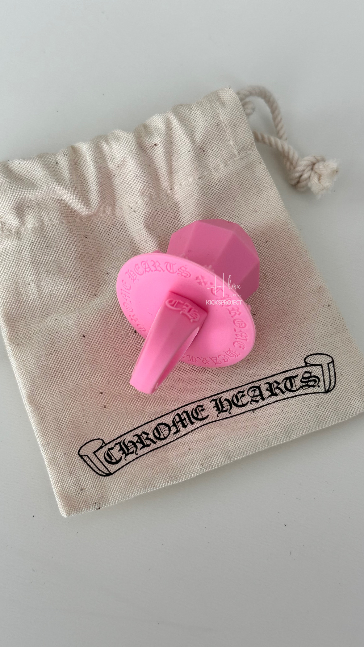 Chrome hearts limited 奶嘴介指 ring pop slcn