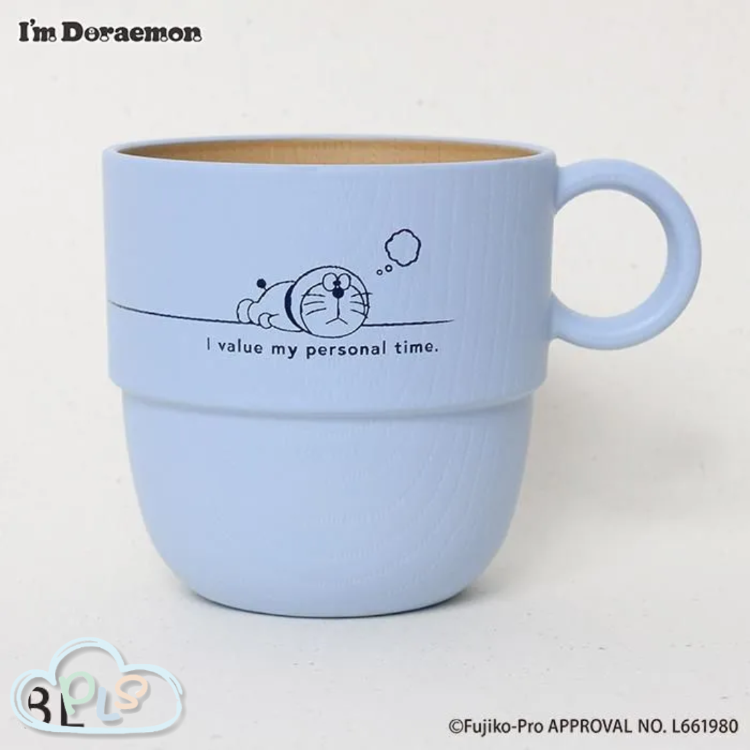 現貨 疊疊杯 I'm Doraemon Flowering Chill Time 藍色 #72077-1