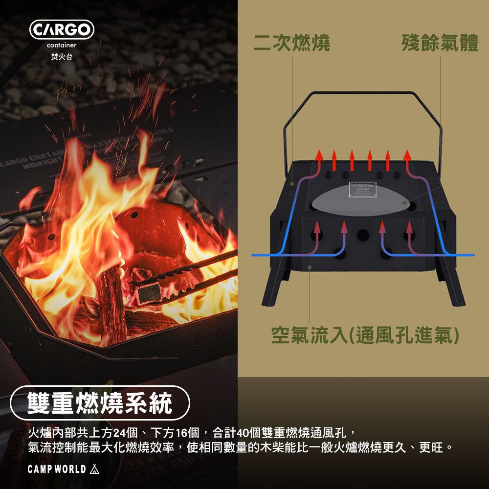 CARGO 焚火台 CARGO 焚火台
