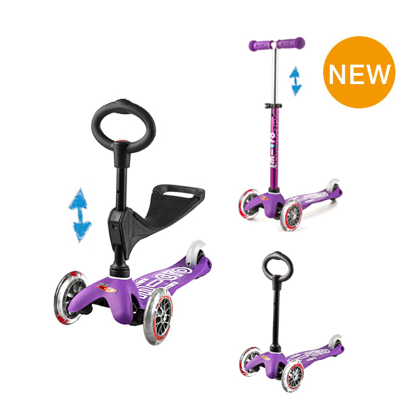 Micro - Mini Micro 三合一豪華滑板車 (1.5-5歲)【立即預訂！7個工作天後出貨】