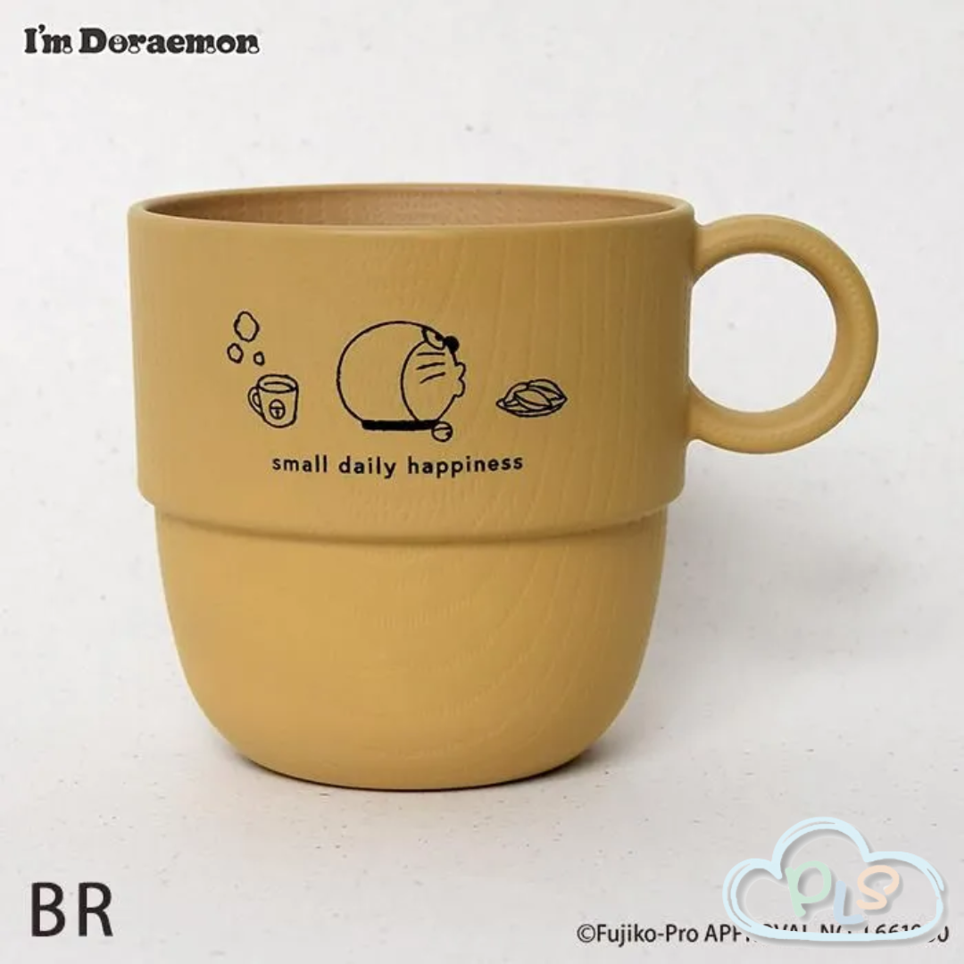 現貨 疊疊杯 I'm Doraemon Flowering Chill Time 棕色 #72076-1
