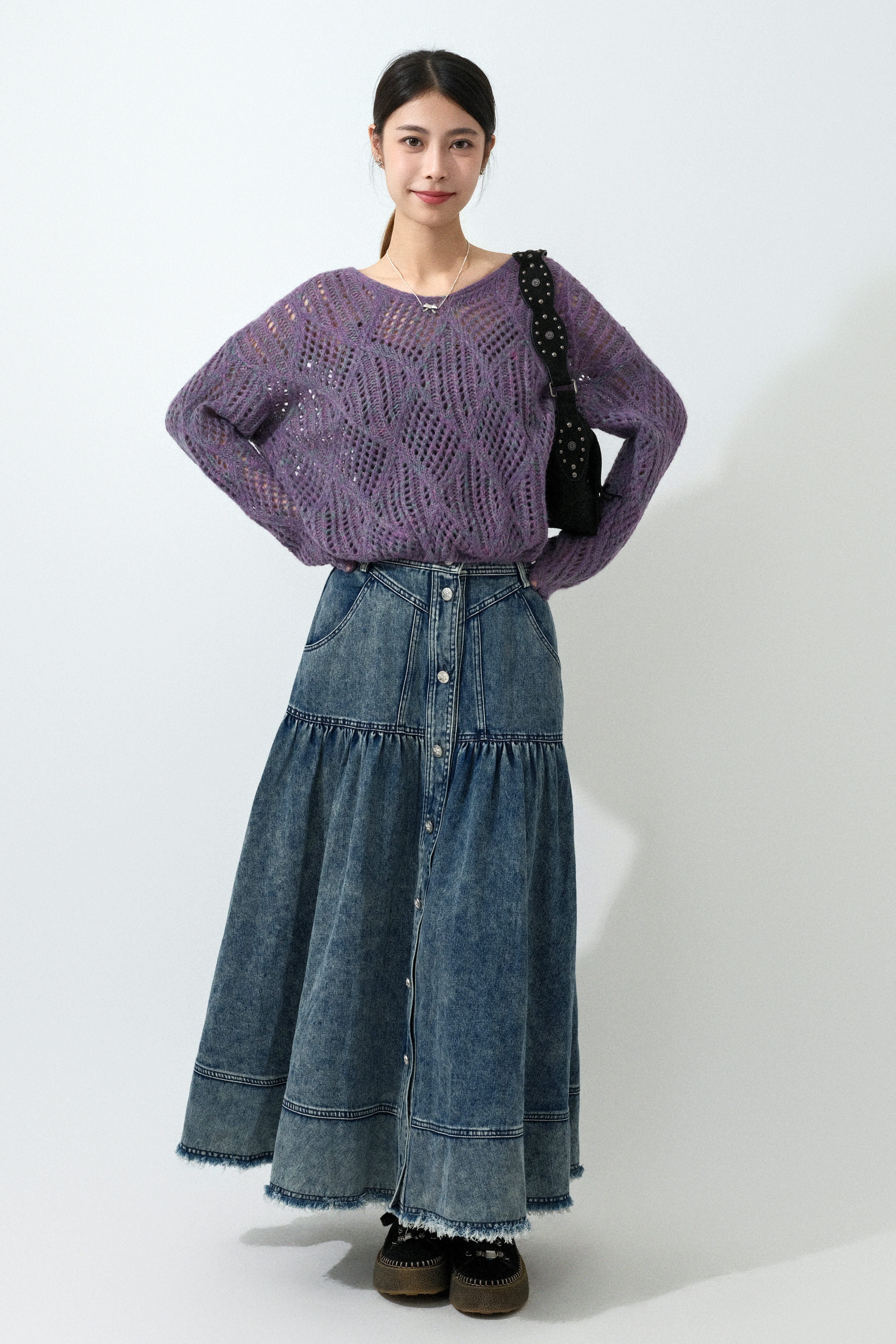 FW25_0225（上衣＋牛仔裙）