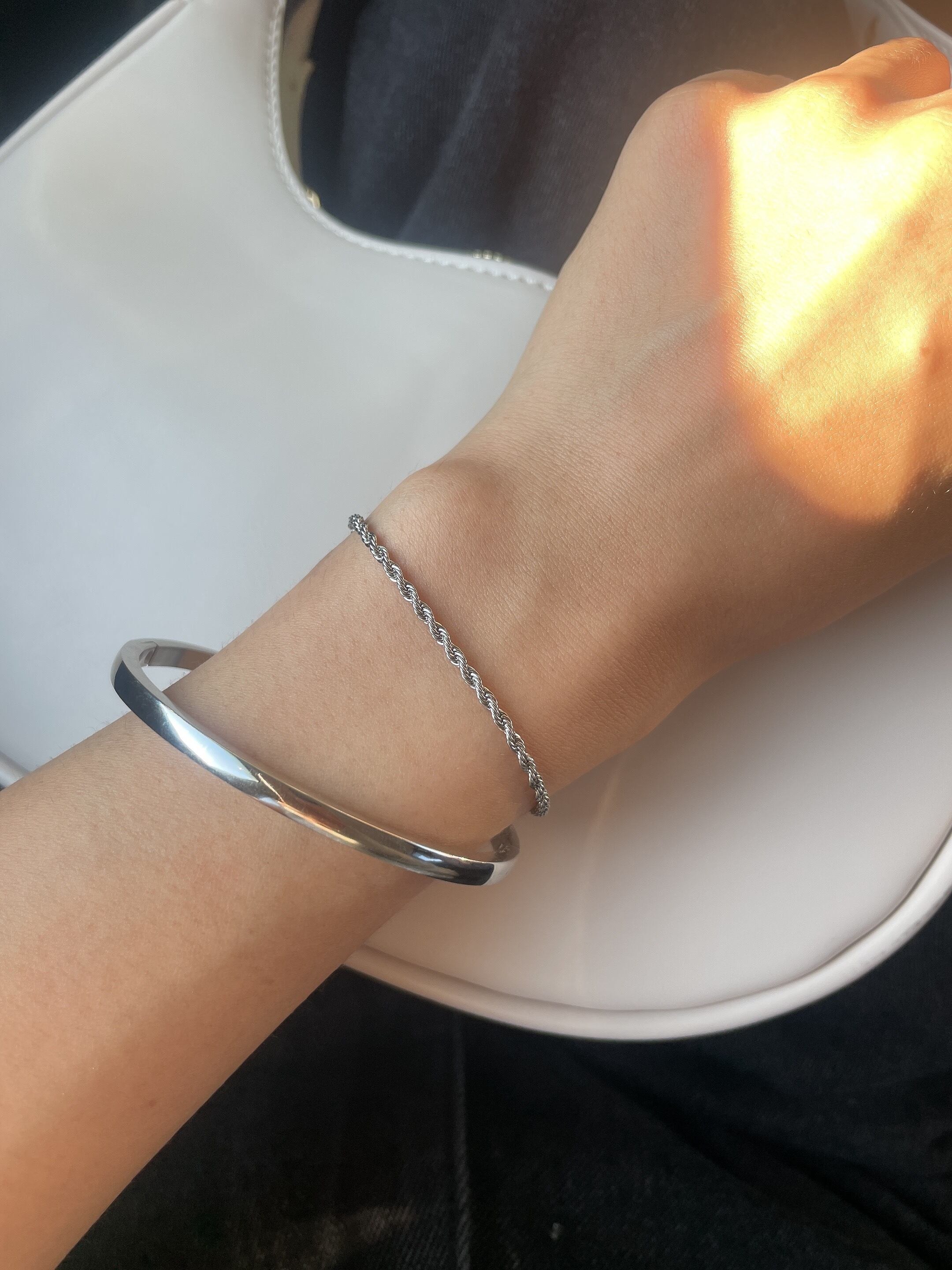 ss twist bracelet