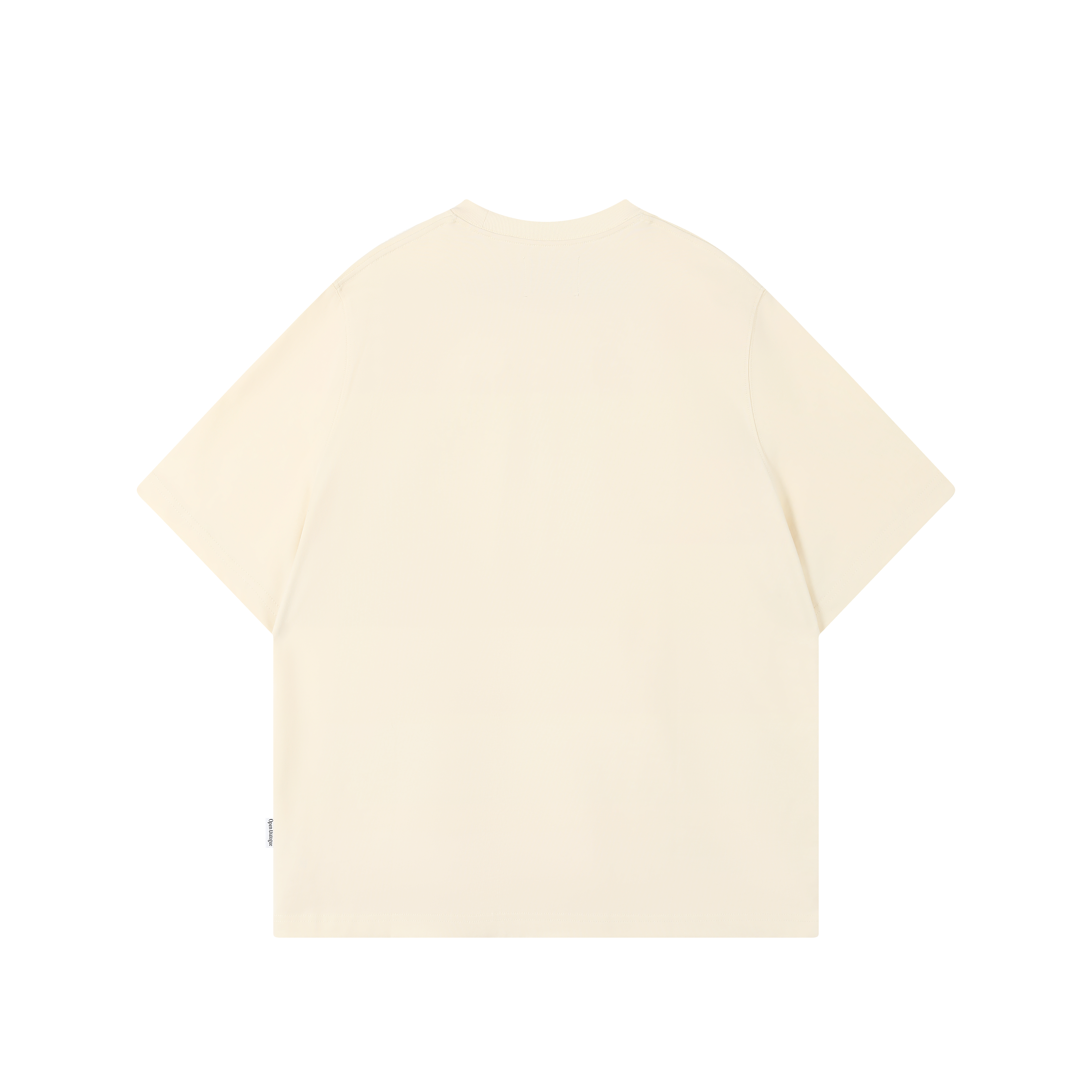 ODE SMALL LOGO TEE - CREAM