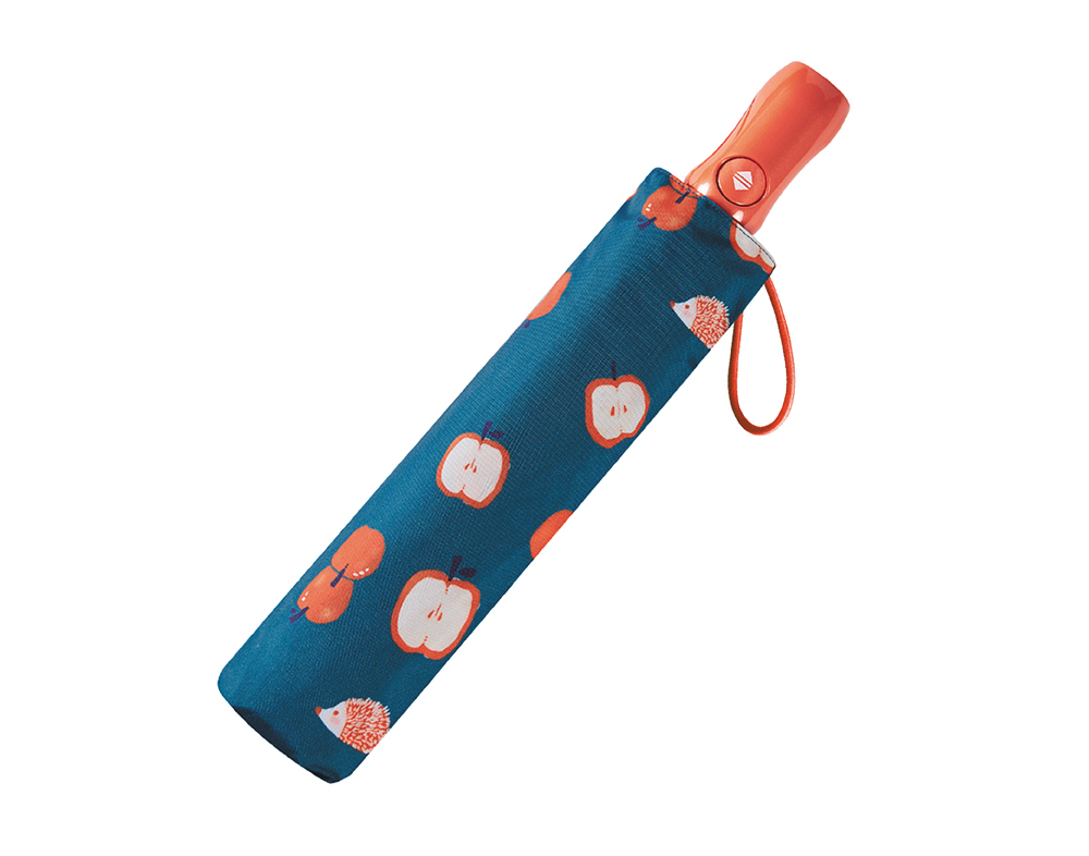 RAINSTORY蘋果刺蝟抗UV雙人自動傘(藍)