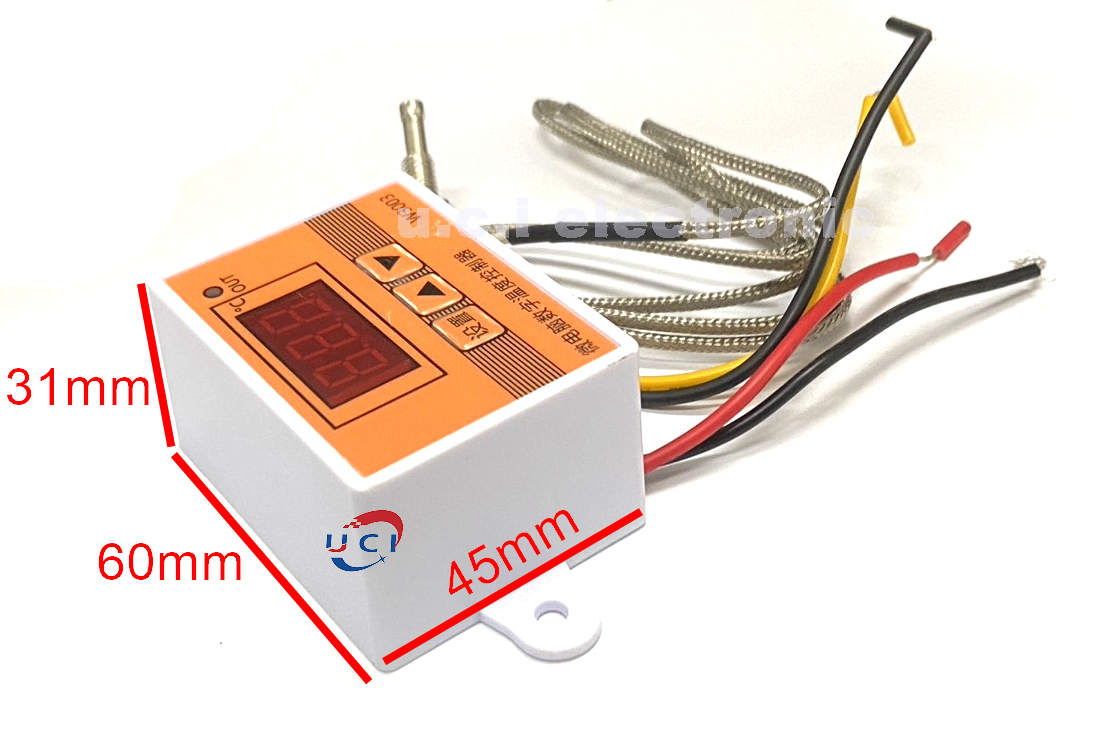 【UCI電子】(Z-2) 3003微電腦數位智慧溫控器 數顯電子溫控儀 高溫K型熱電偶控制器 W3003