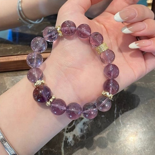 【財氣滿盈】紫塔晶x黃塔晶x黃水晶x虎眼石招財旺事業水晶手鍊-黃塔晶+紫塔晶/紫塔晶+紫幽靈/黃塔晶+虎眼石