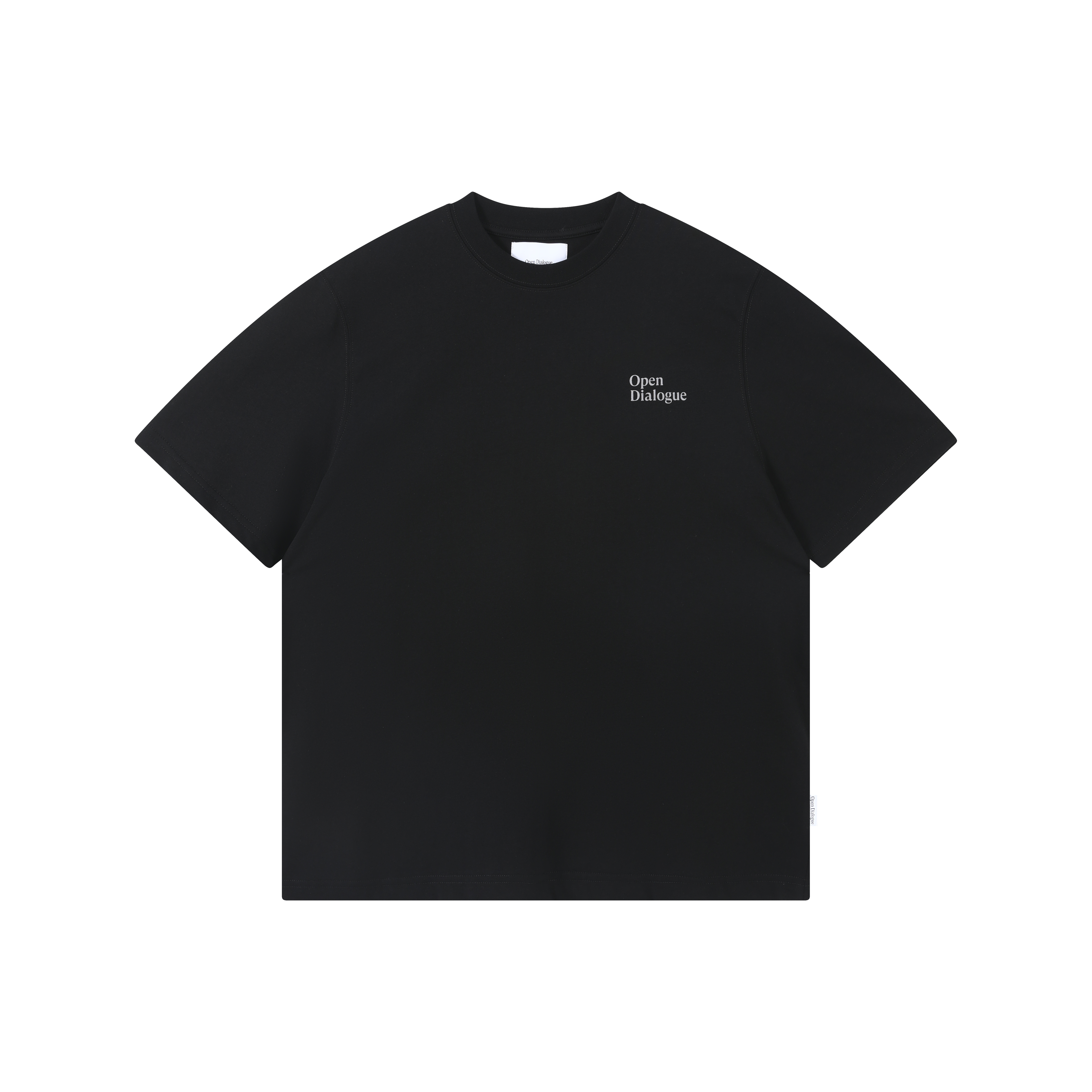ODE VINTAGE VASE TEE - BLACK