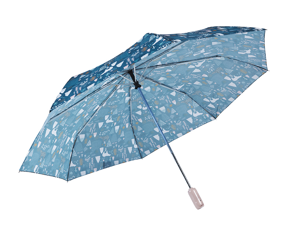 RAINSTORY白熊森林抗UV雙人自動傘