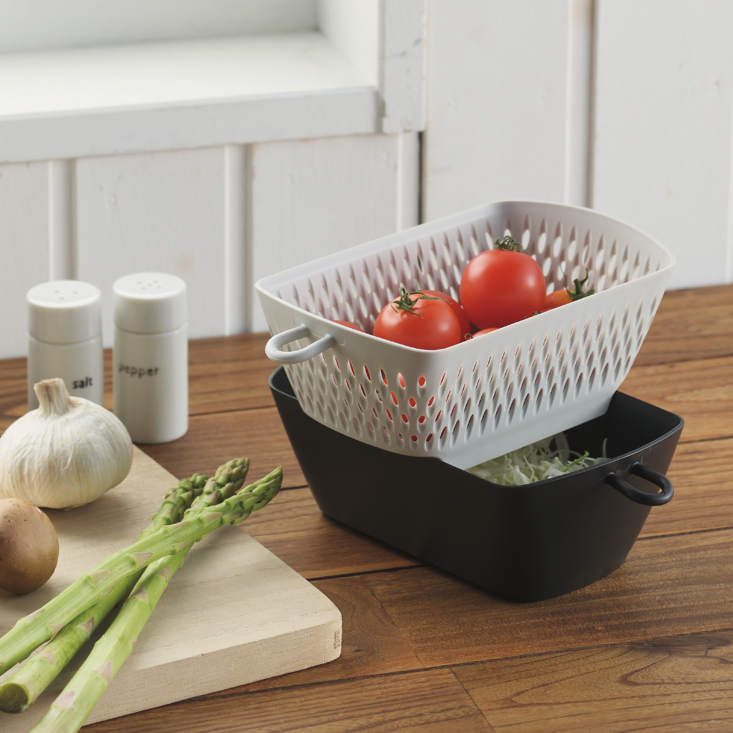 日本多功能瀝水籃