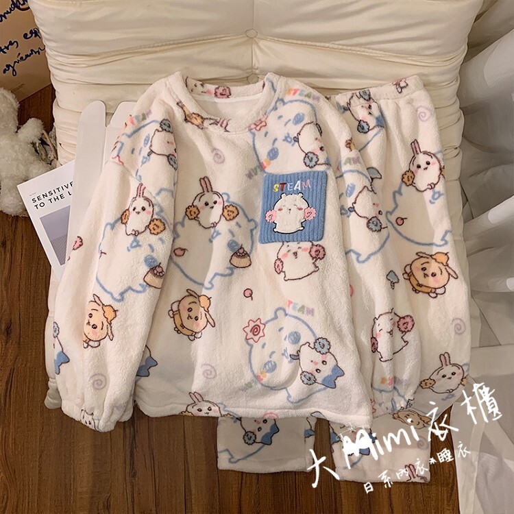 🔥暖呼呼系列-吉伊卡哇法蘭絨睡衣