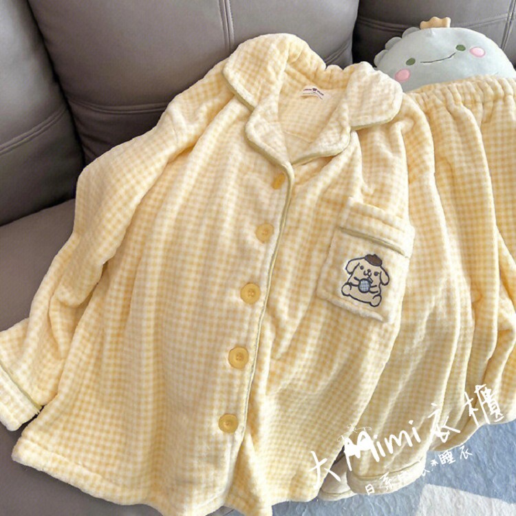 🔥暖呼呼系列-布丁狗法蘭絨睡衣