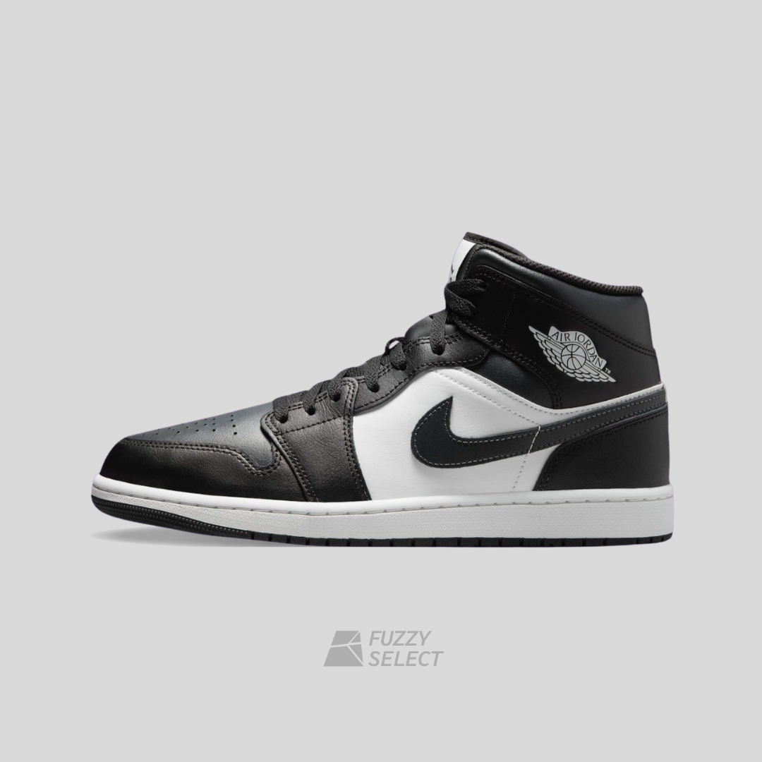 【逢甲 FUZZY】Air Jordan 1 Mid "Off Noir Toe" 黑白 DQ8426-010