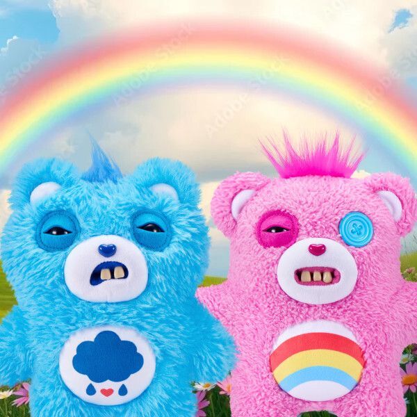 FG88550- Fuggler Care Bears- Grumpy Bear