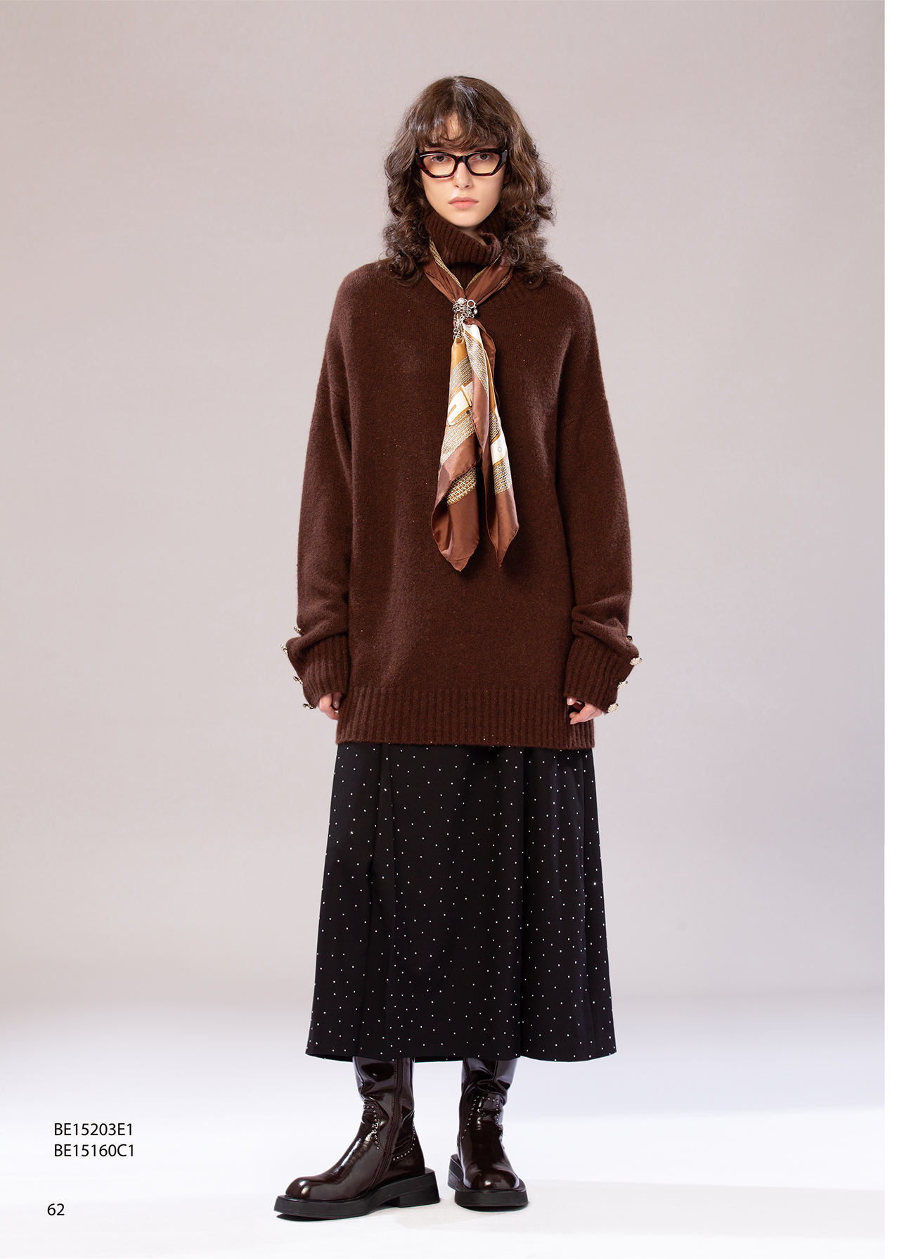 BE15160C1 靜銀河星光A字長裙