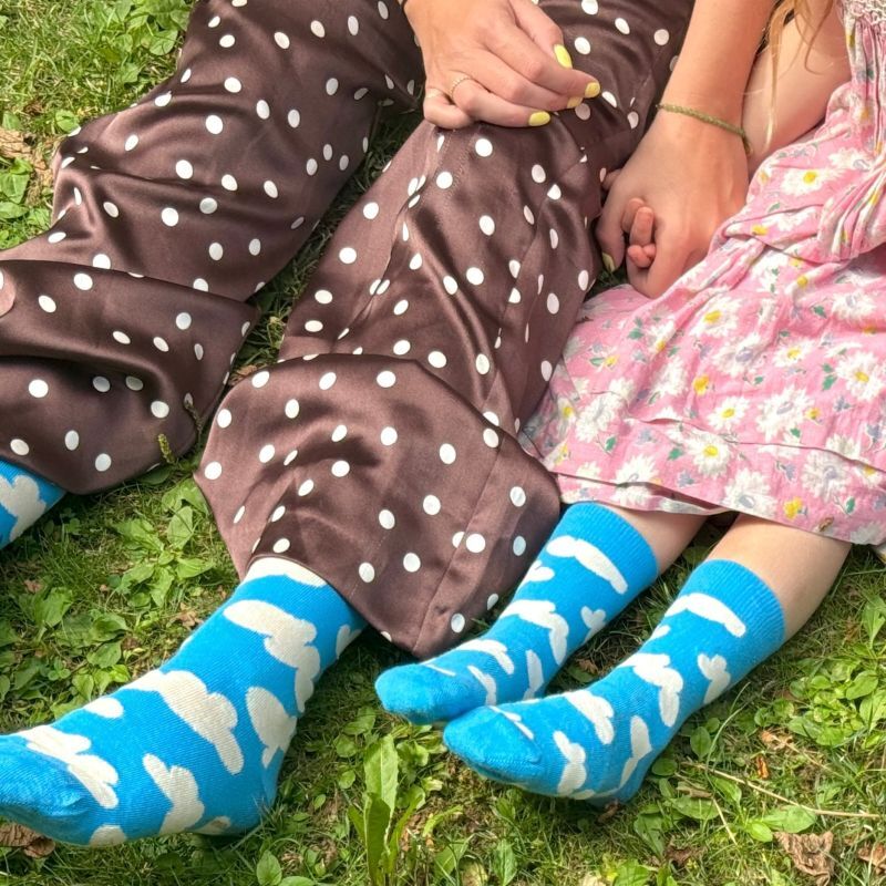 Happy Socks - 兒童襪 童趣雲朵