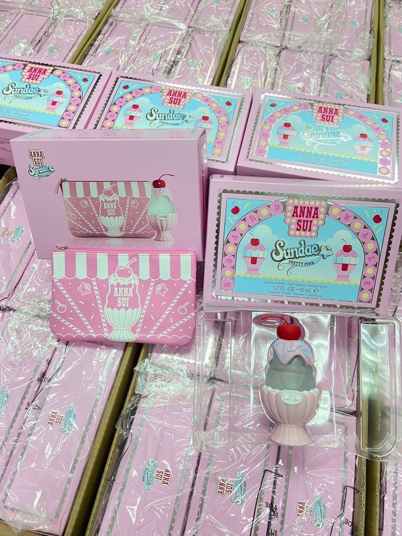 ANNA SUI AS SPRING GS SUNDAE PRETTY PING 50ML+POUCH 套裝