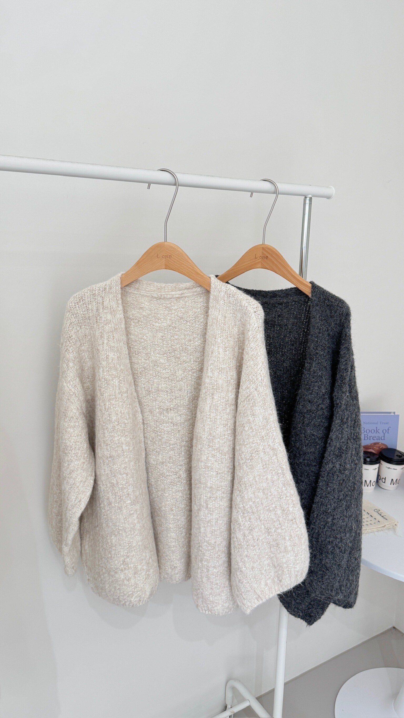 慵懶感針織外套