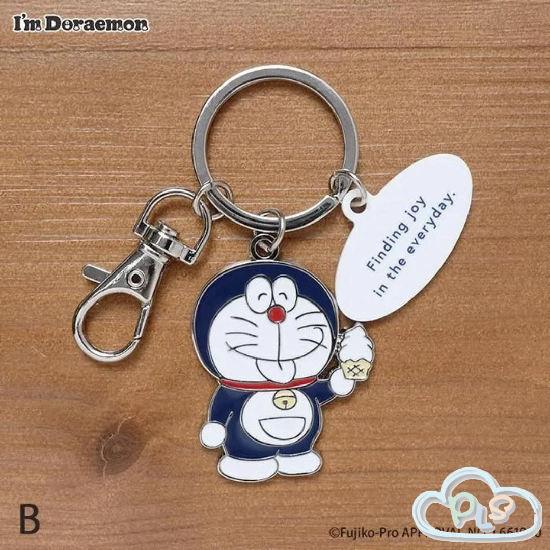 現貨 金屬匙扣 I'm Doraemon Flowering Chill Time B 款 #72069-1