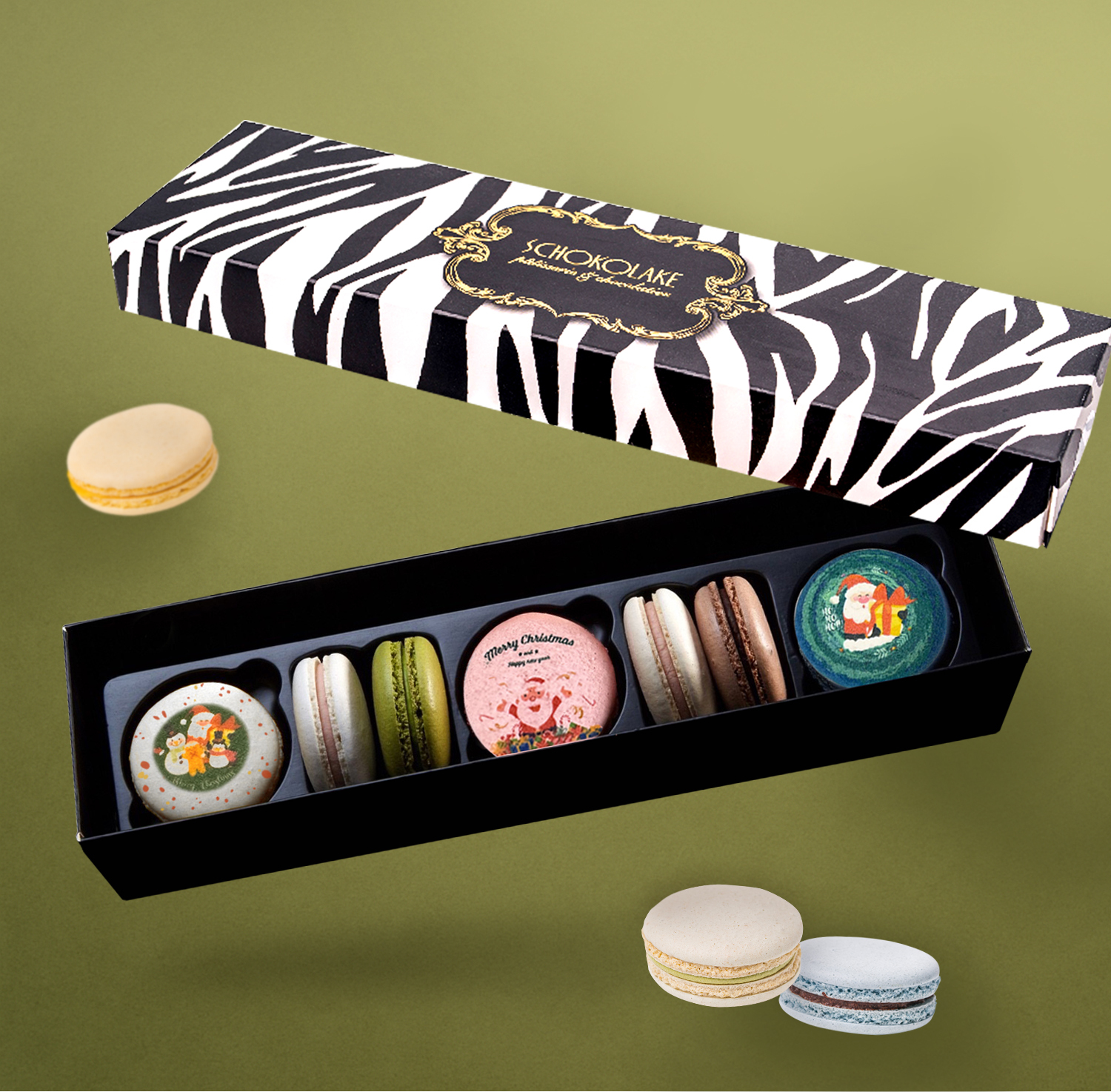 客製化│義式馬卡龍7入禮盒(歡迎洽詢)