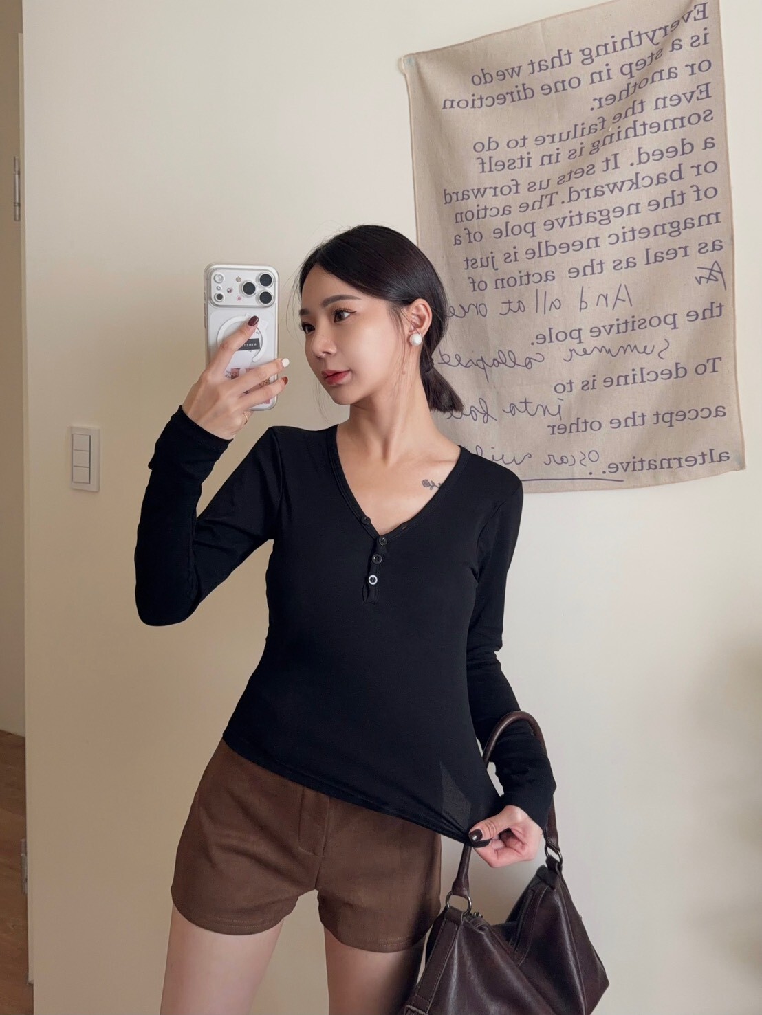 V領排釦彈性BRATOP