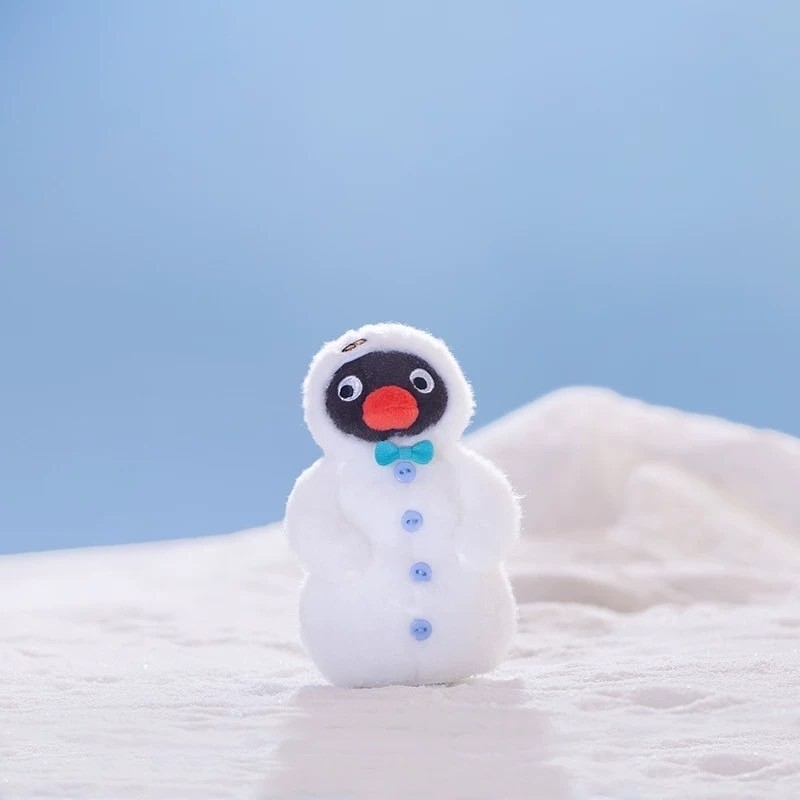 PINGU 企鵝家族 過冬系列 毛絨吊飾