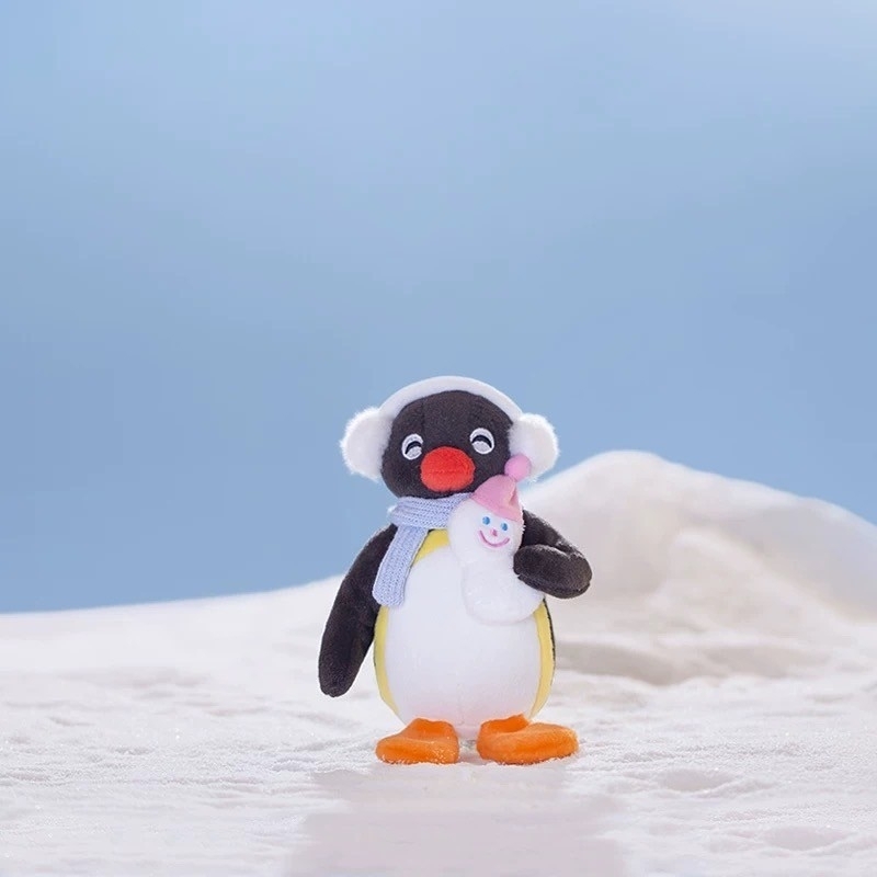 PINGU 企鵝家族 過冬系列 毛絨吊飾