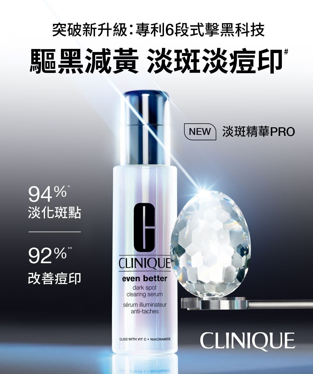 倩碧 - 第四代全新勻淨科研全效亮白淡斑精華 50ml **版本隨機發貨** (平行進口)