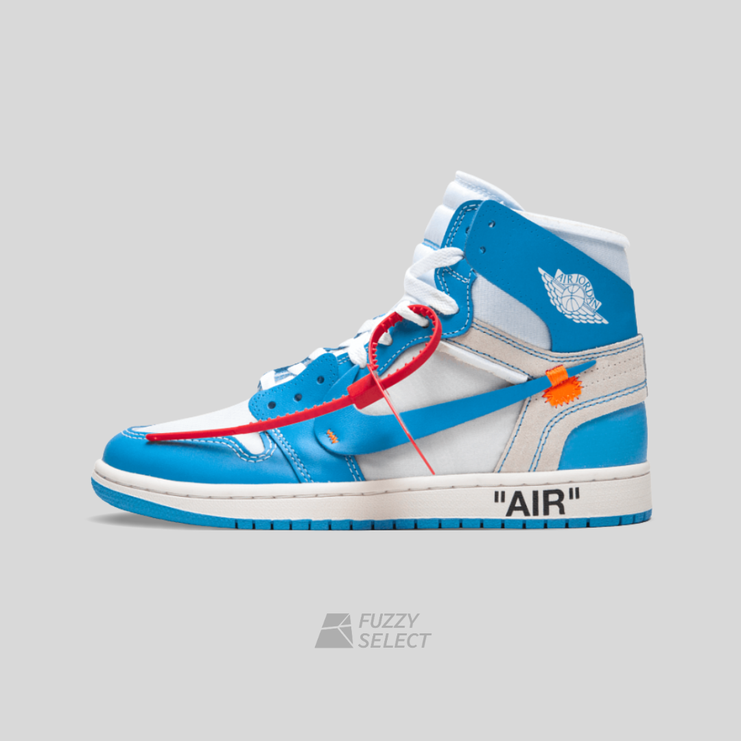 【逢甲 FUZZY】Off-White x Air Jordan 1 Retro High UNC 北卡藍 AQ0818-148