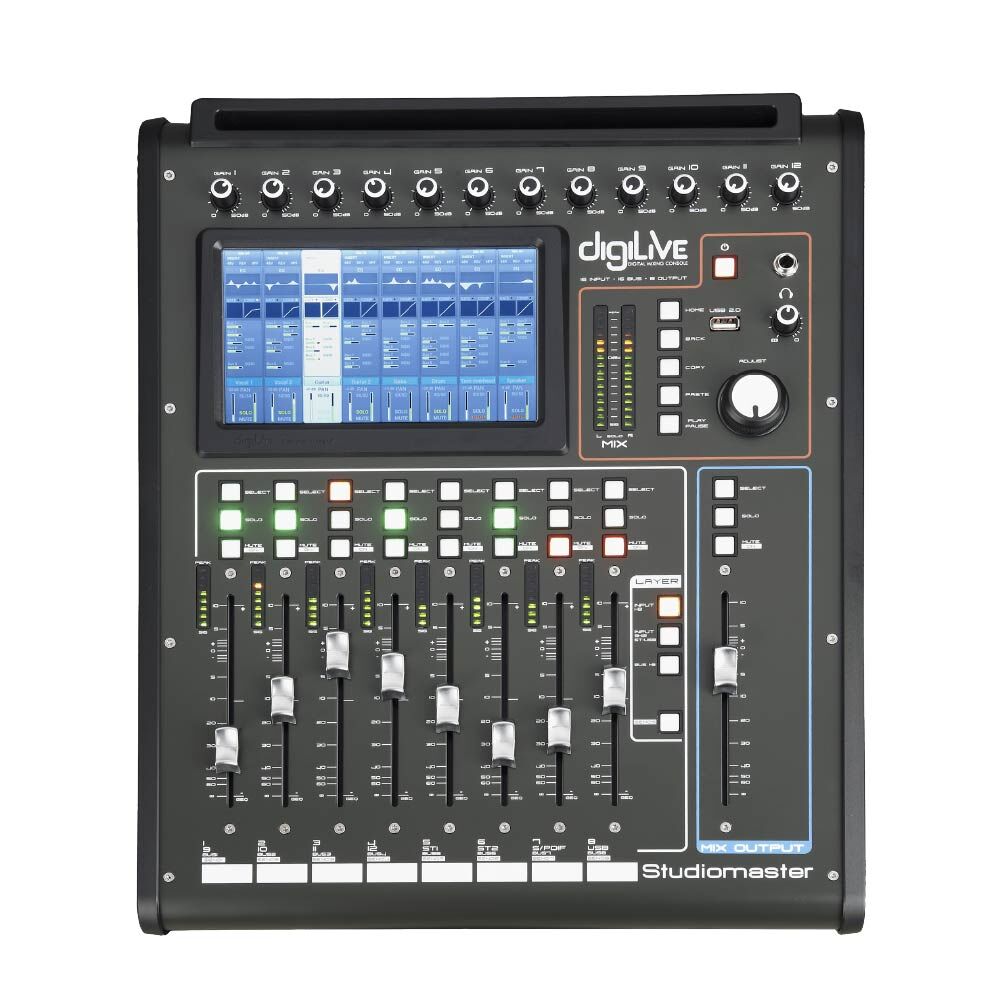 Studiomaster Studiomaster / DigiLive 16 數位混音器 第 3 張圖片｜三峽錄音 / 音響