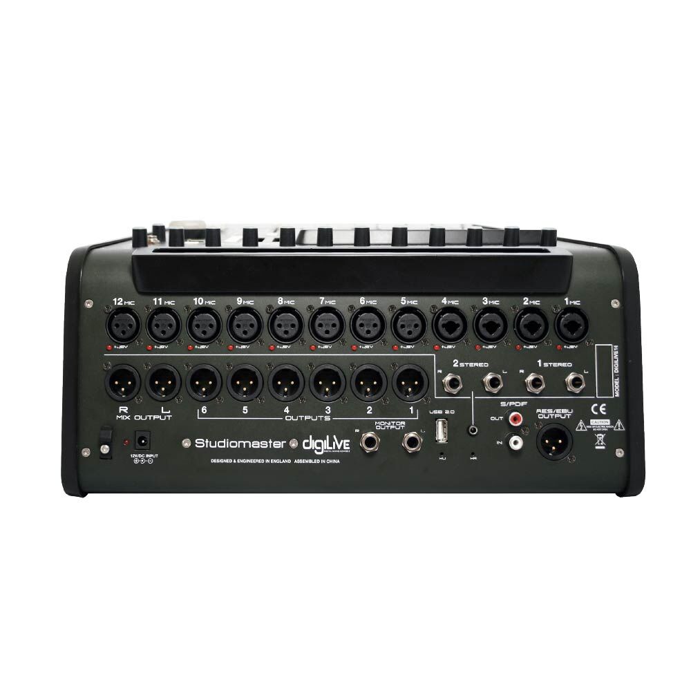 Studiomaster Studiomaster / DigiLive 16 數位混音器 第 4 張圖片｜三峽錄音 / 音響