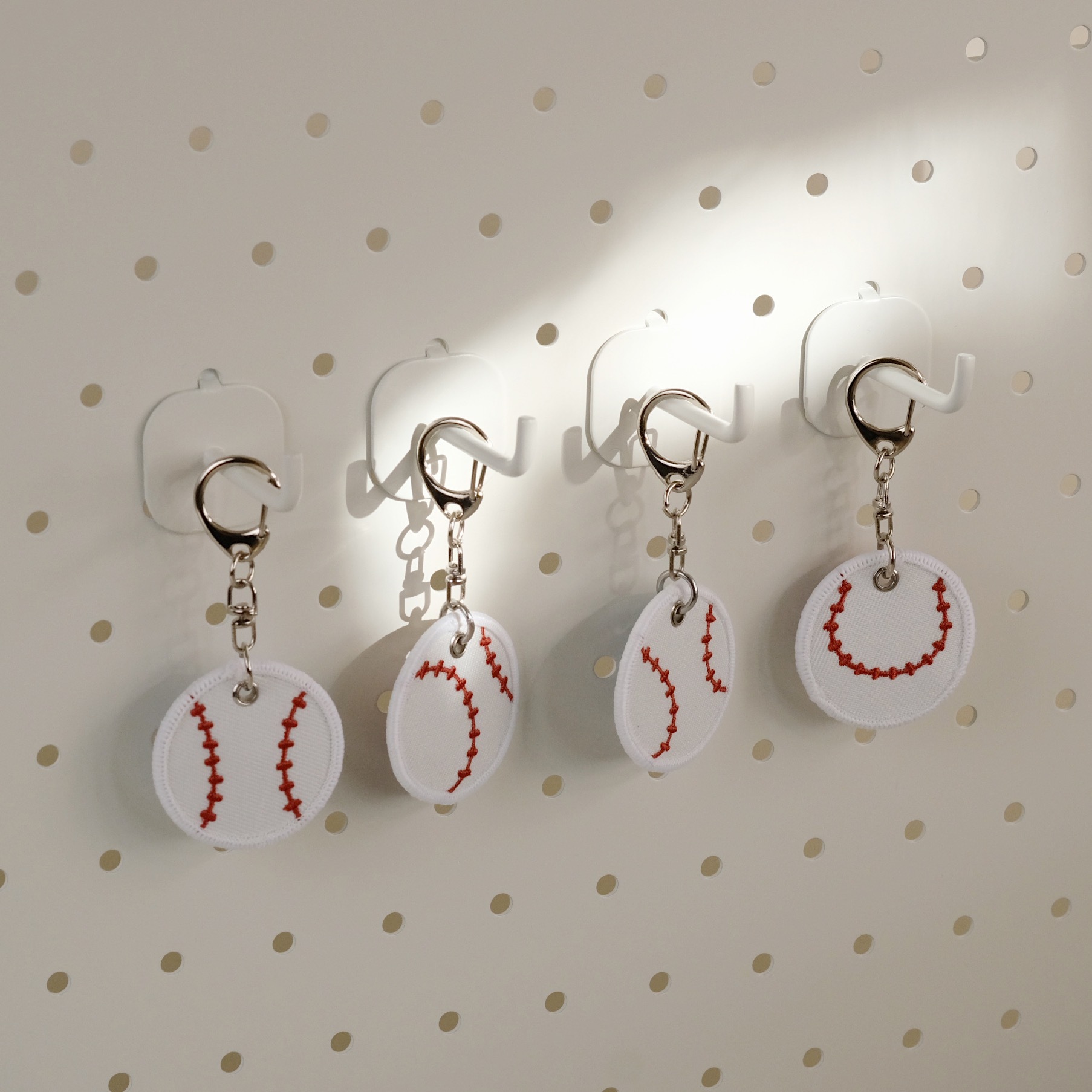 棒球刺繡吊飾 40mm