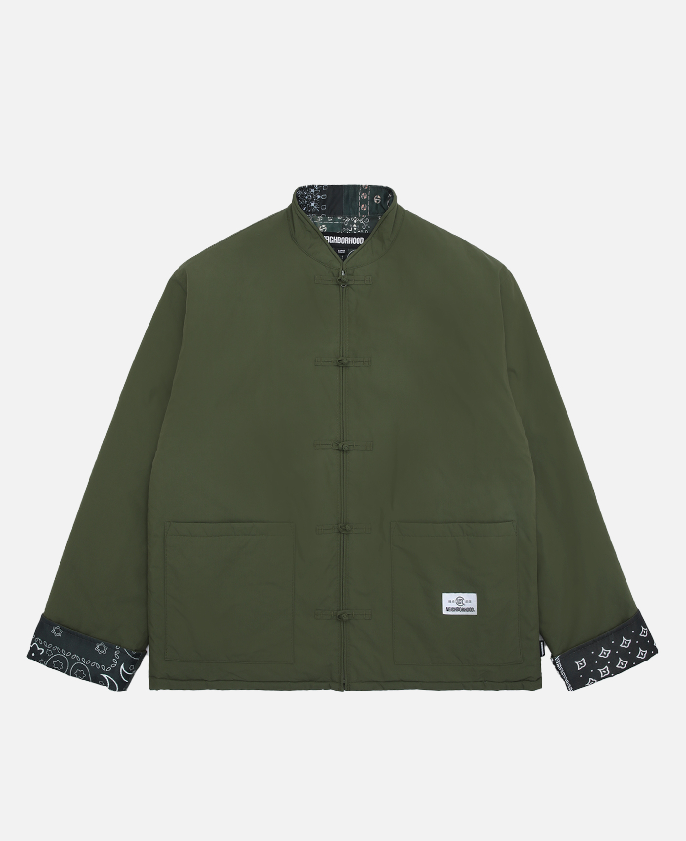 CLOT x NEIGHBORHOOD】REVERSIBLE KF JACKET