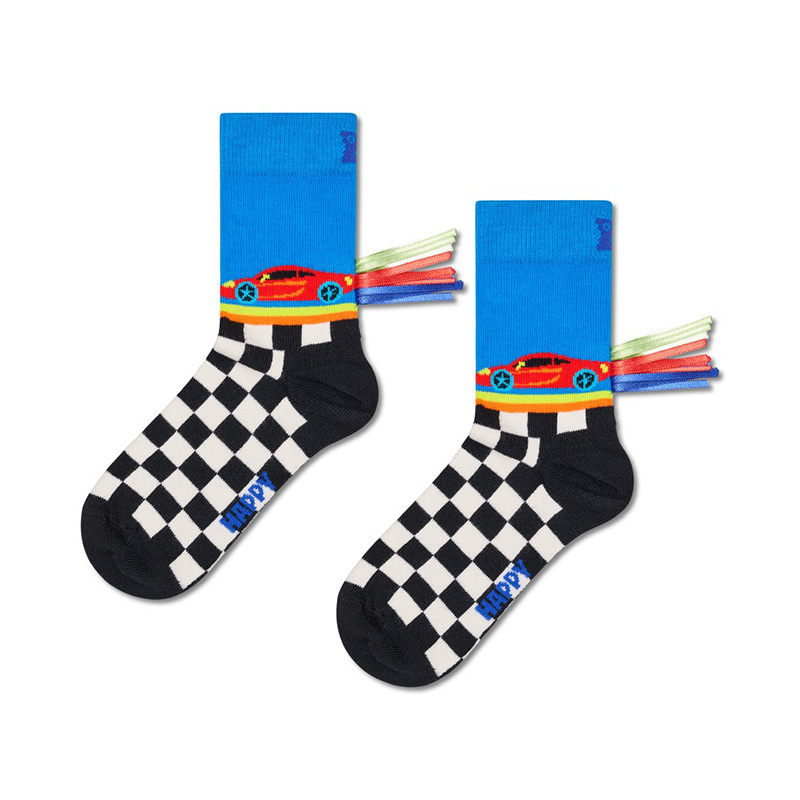 Happy Socks - 兒童襪 賽車