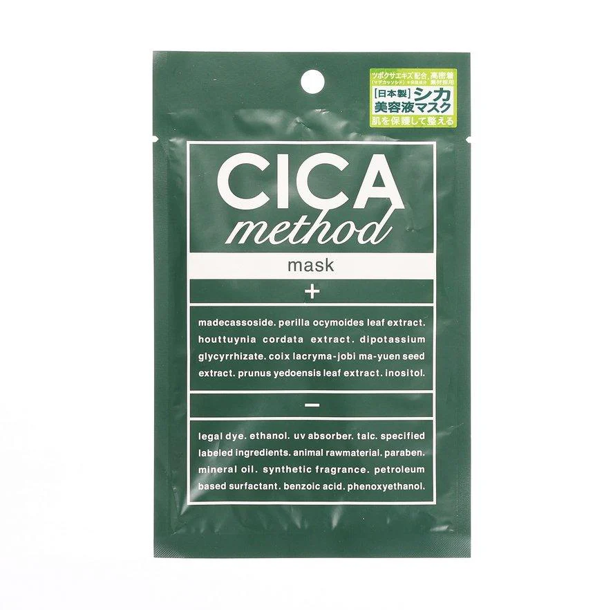 【直播】LL112816 日本 CICA method MASＫ 積雪草保濕面膜(單片裝)