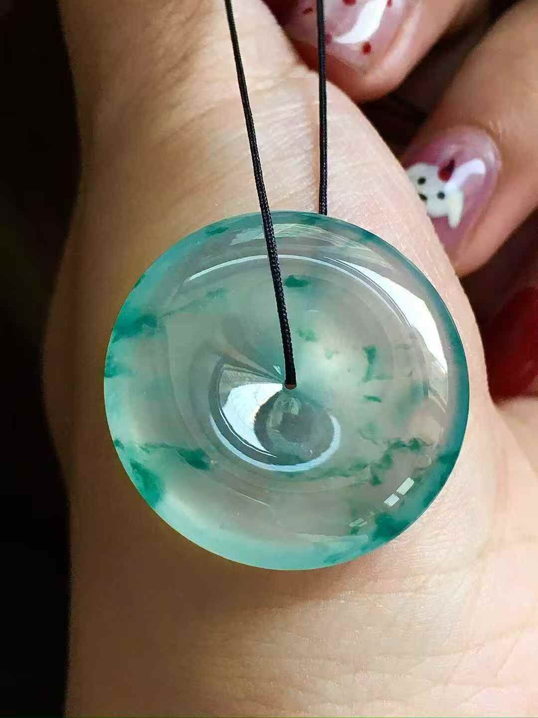 1122364 翡翠平安扣 (25.8mm直徑)