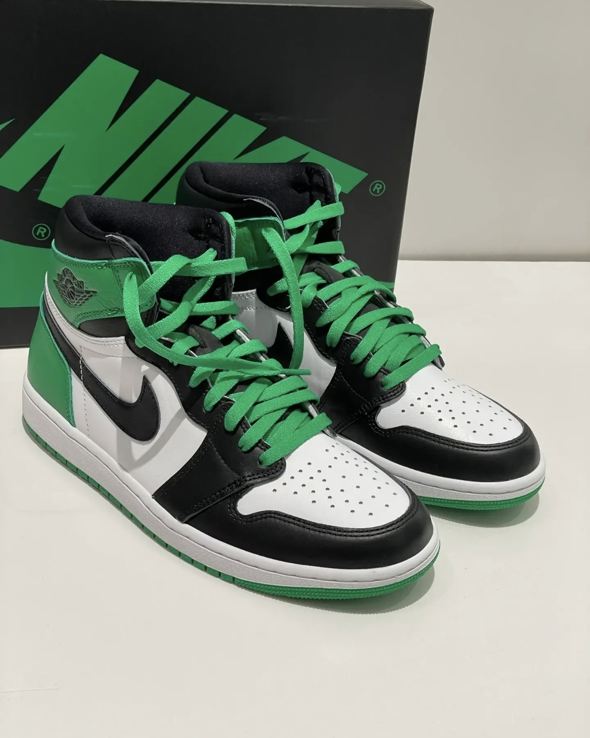 【現貨】Nike Air Jordan 1 High OG Lucky Green 高筒 幸運綠 黑綠 FD1437-031