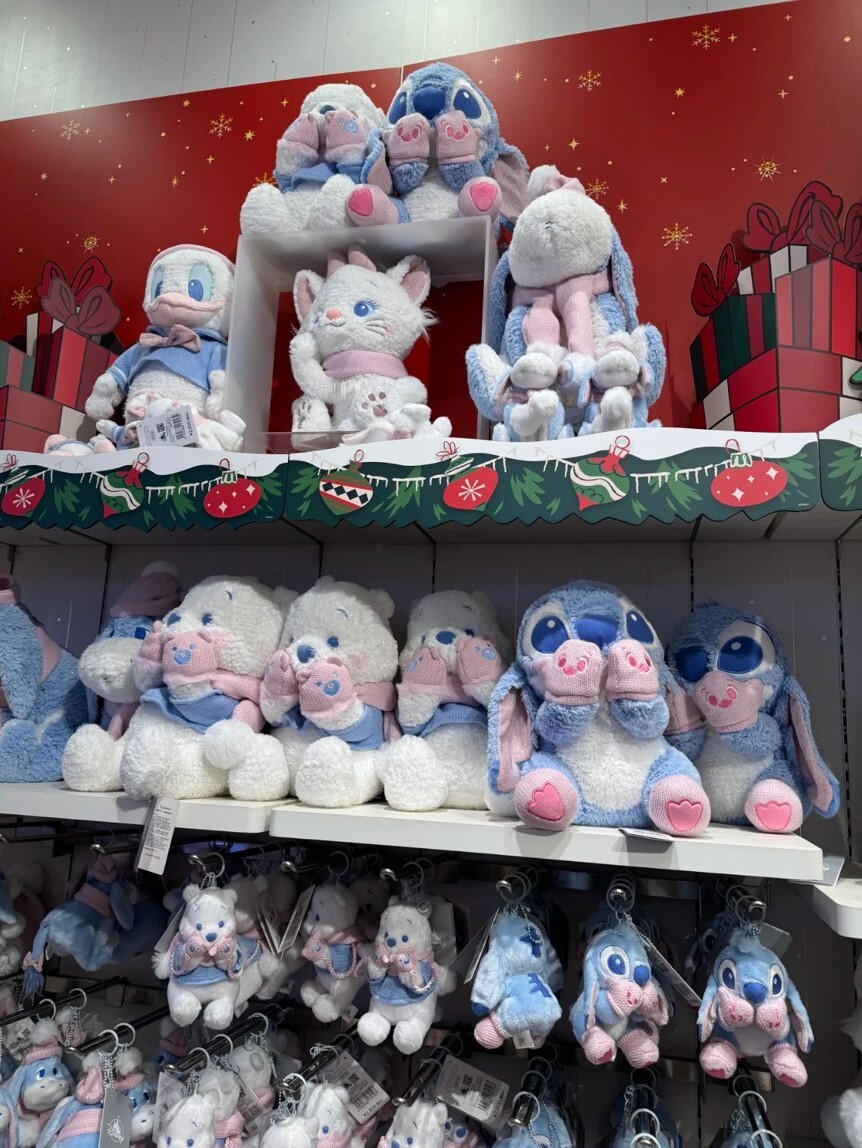 JP迪士尼Disney Winter Shiny Color 冬日閃亮鑰匙圈