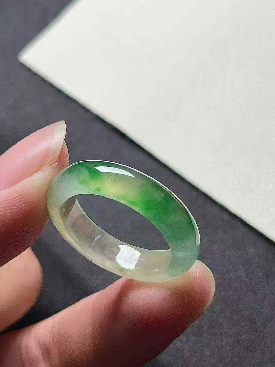 1122366 翡翠指環 (圈口 17號)