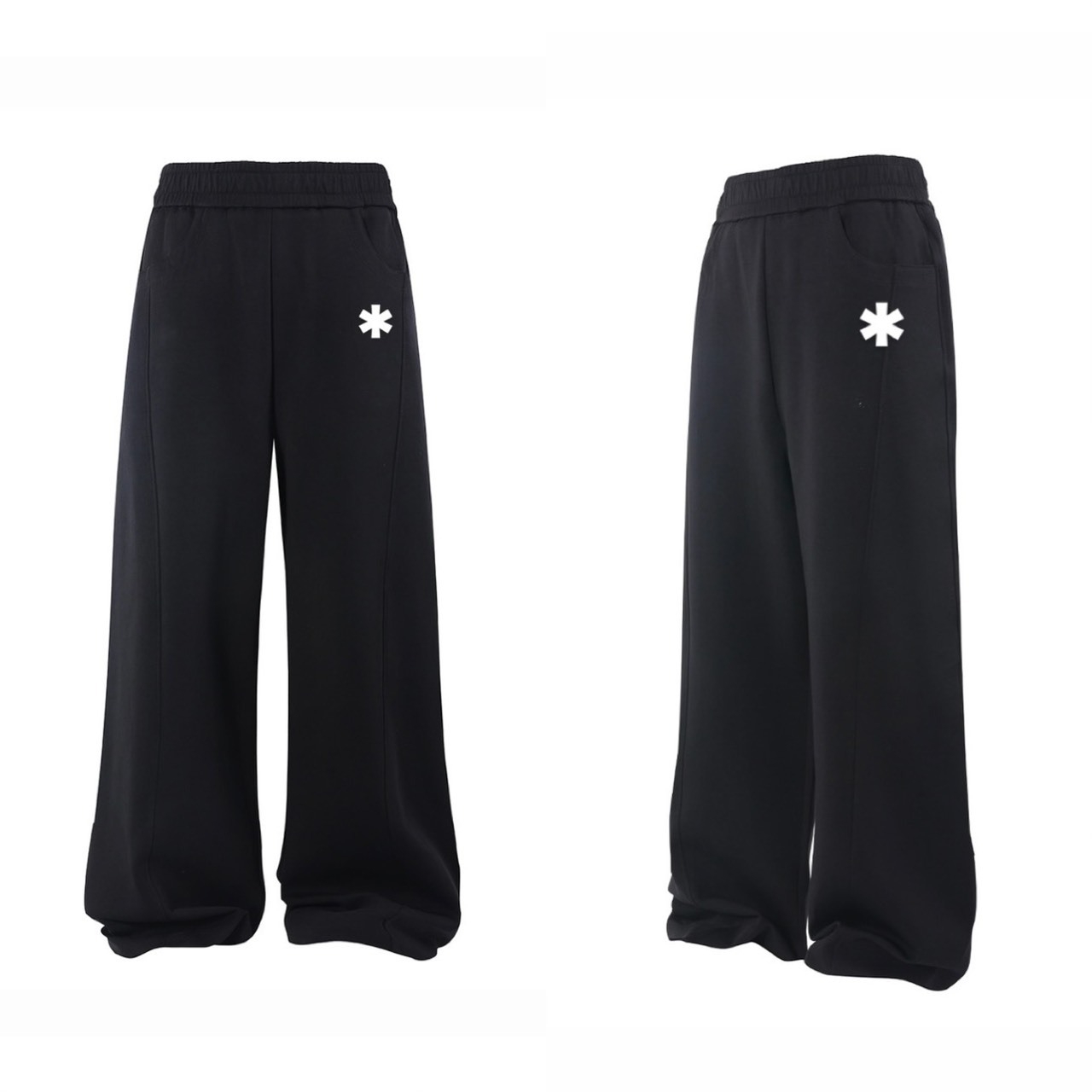 Bootlegway｜**Fast Logo** Sweatpants (Black)