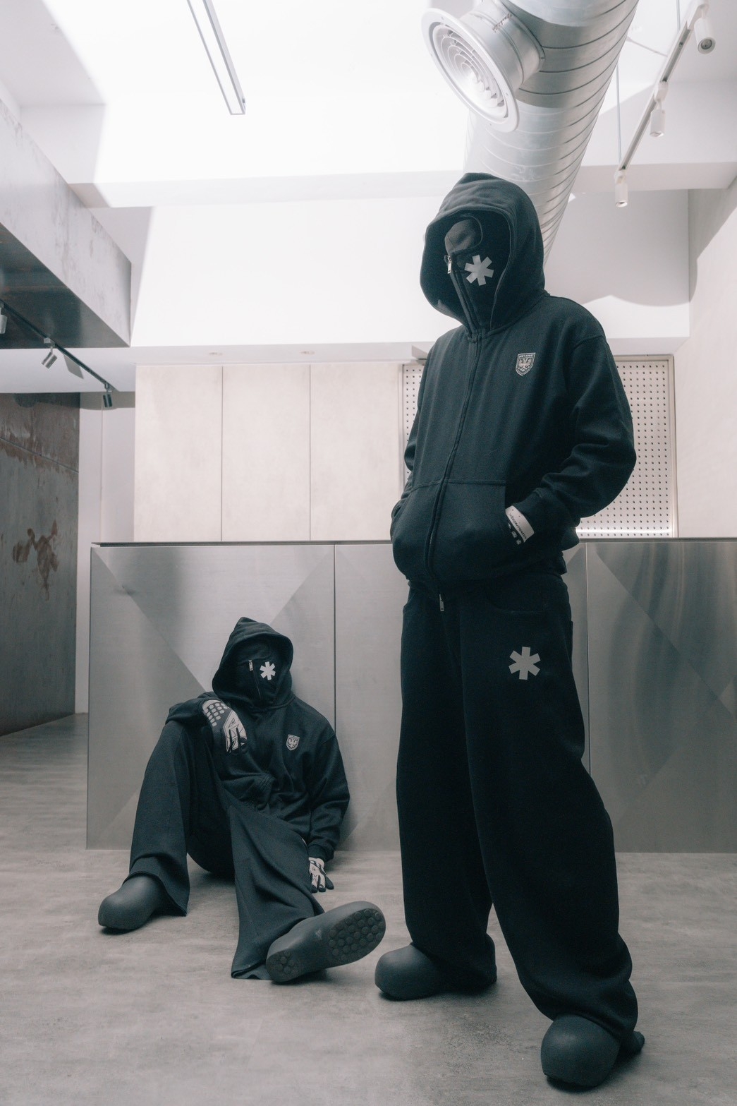 Bootlegway｜**Fast Logo** Sweatpants (Black)