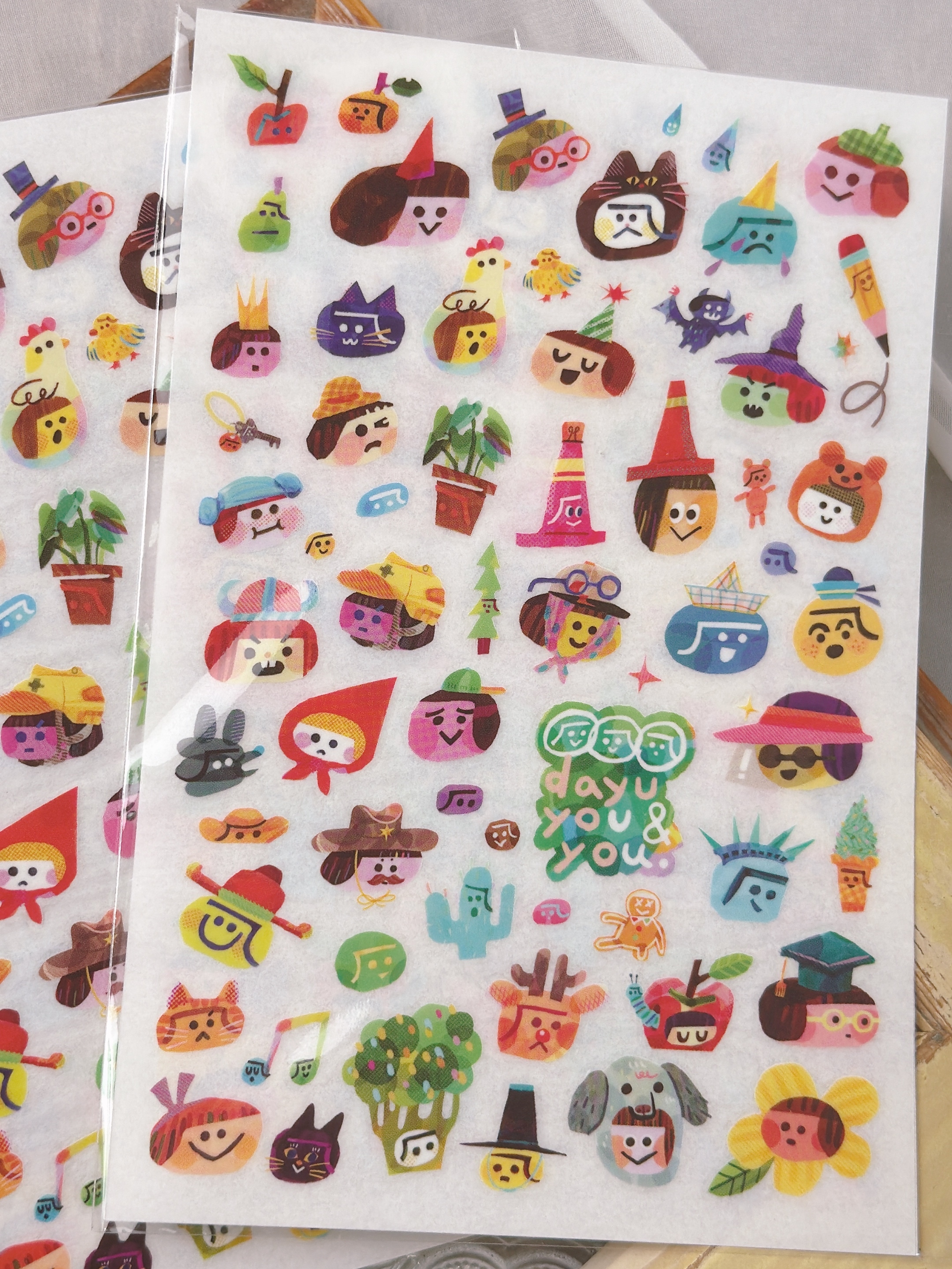 大宇人｜You&You 轉印貼紙