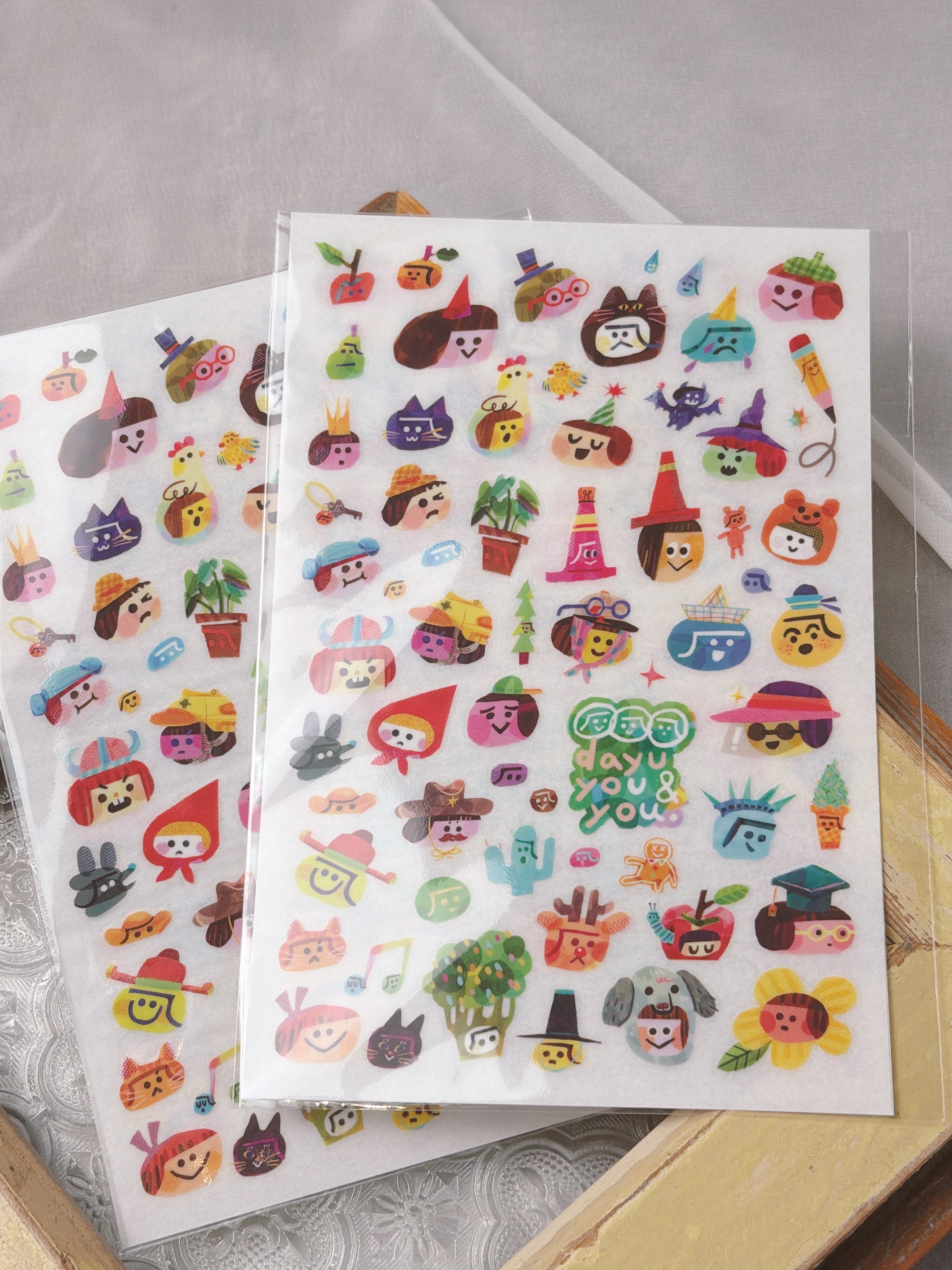 大宇人｜You&You 轉印貼紙