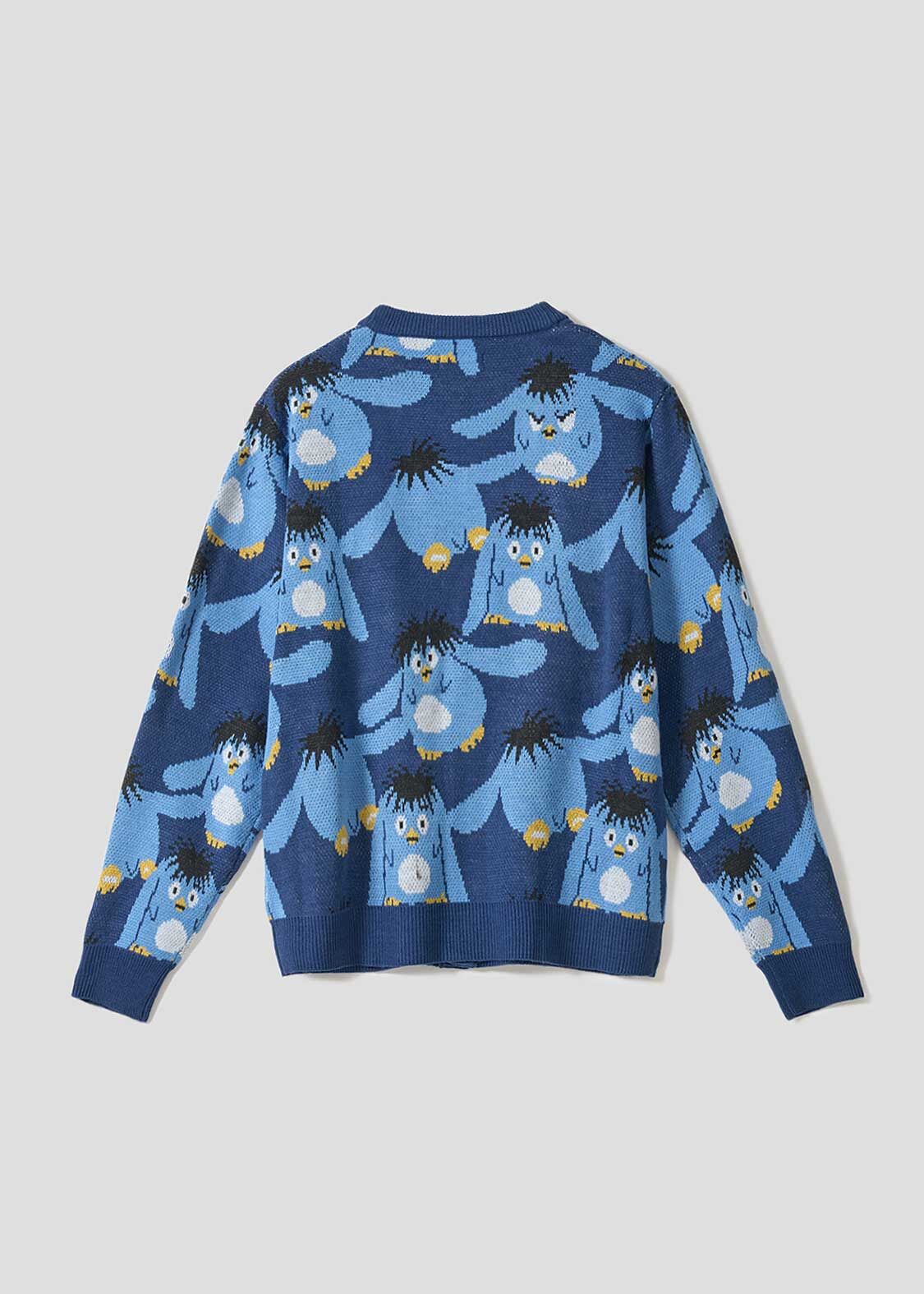 🌟 幽游白書｜靈鳥小波 緹花針織開襟衫