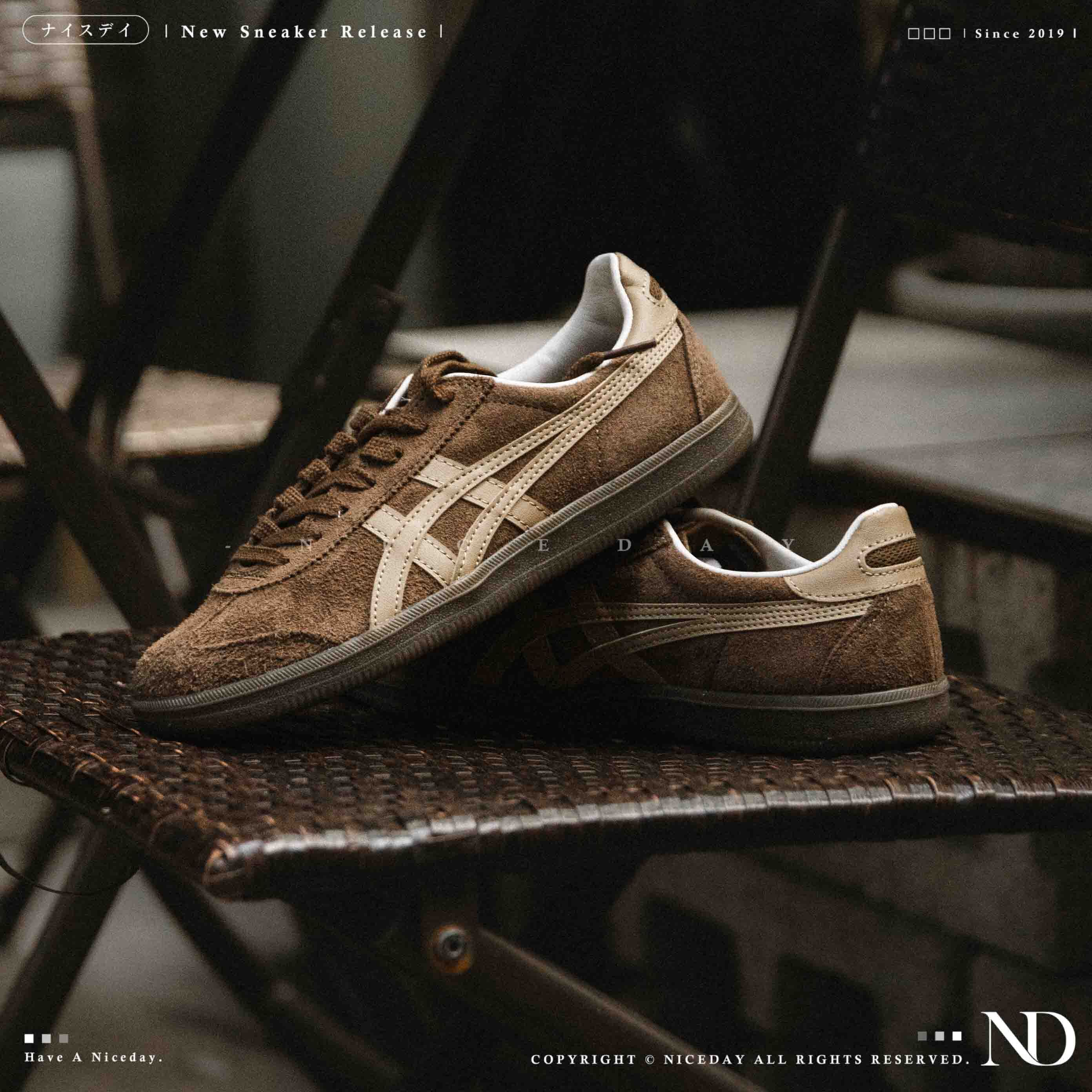 NICEDAY 代購Onitsuka Tiger Tokuten 鬼塚虎德訓鞋焦糖底提拉米蘇摩卡巧