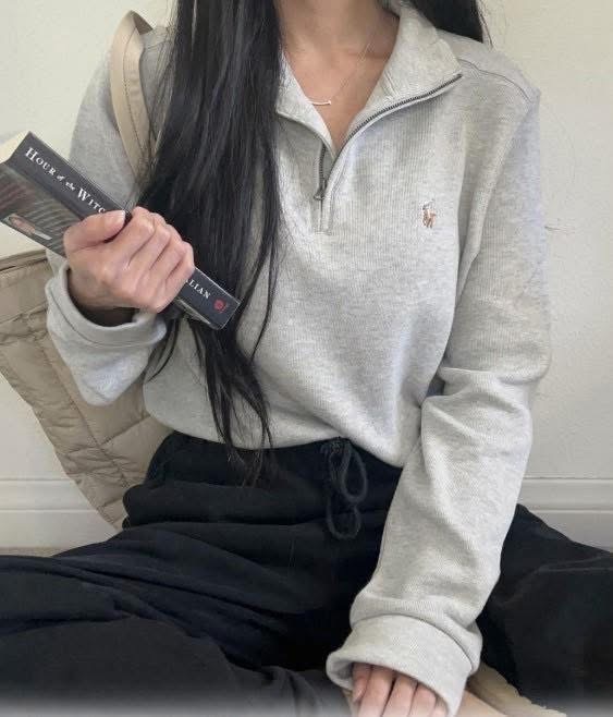 <撿寶+1 POLO✨> Polo Ralph Lauren 大童 半拉鍊 棉質上衣