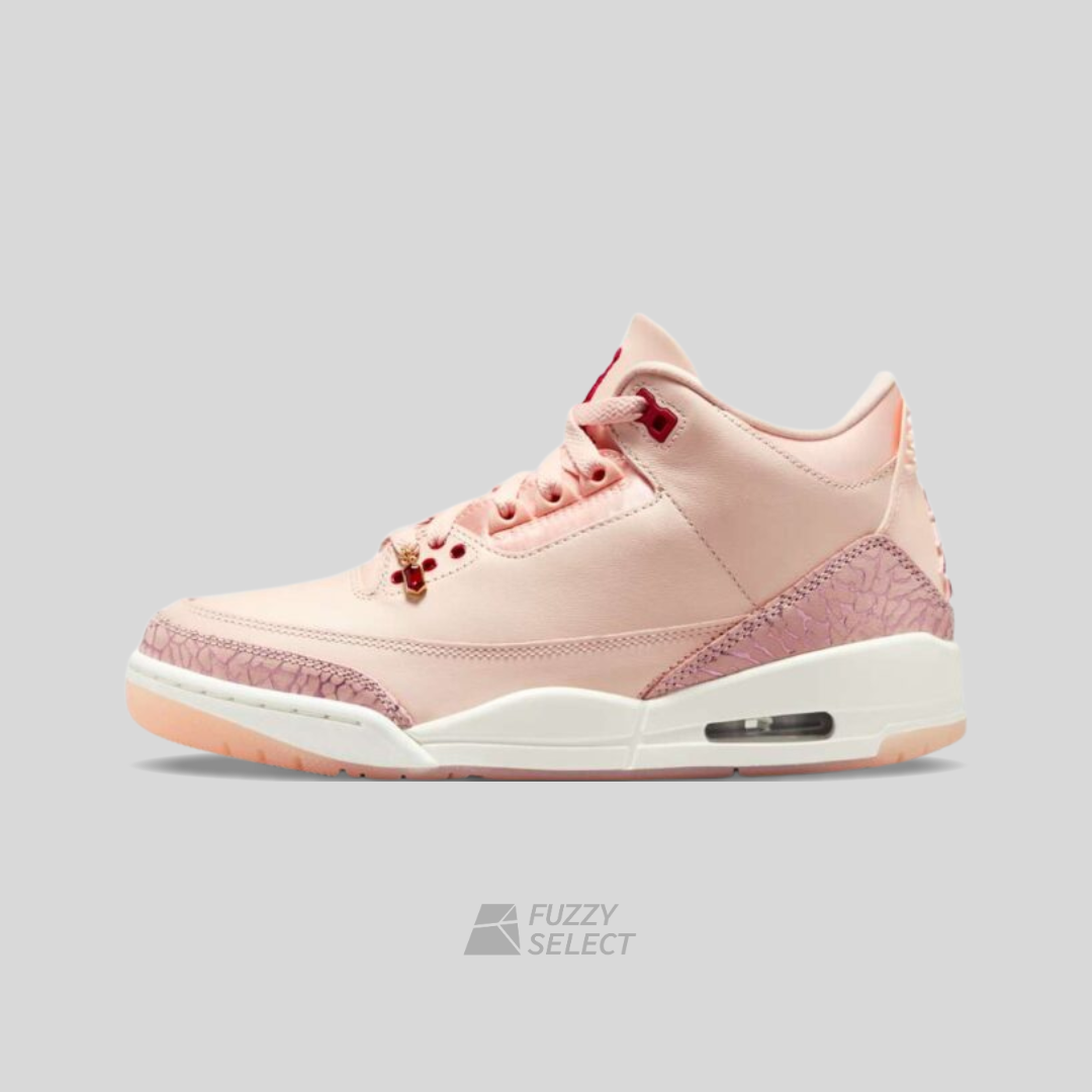 【逢甲 FUZZY】W Air Jordan 3 "Treat Yourself" 情人節 粉白 HJ0178-600