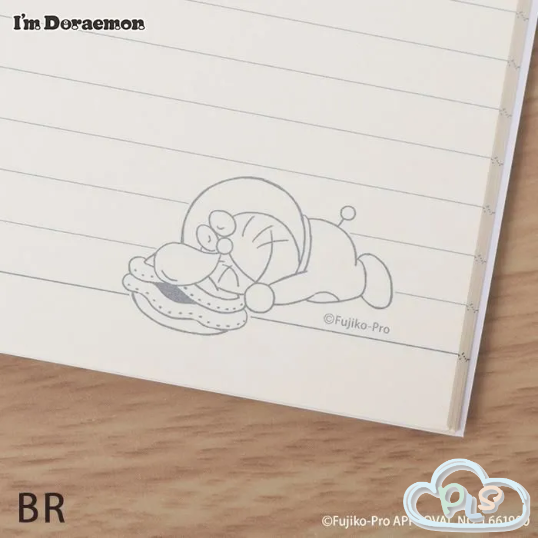 現貨 A5 筆記本 I'm Doraemon Flowering Chill Time 啡色 #72067-1