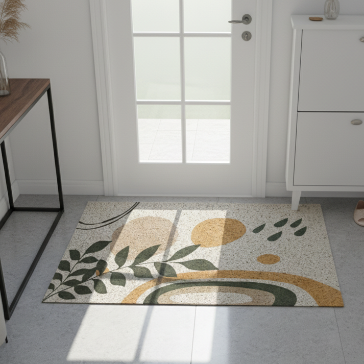 莫蘭迪秋意濃迎賓除塵地墊